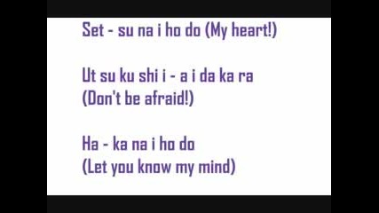 Dbsk - Love In The Ice Sing - A - Long Lyrics