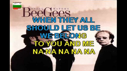 Bee Gees - How Deep Is Your Love - karaoke