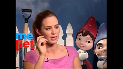 Gnomeo & Juliet James Mcavoy and Emily Blunt 