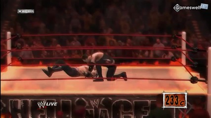 Wwe '12 - Kane vs. Undertaker Inferno match (ps3) 720p Hd