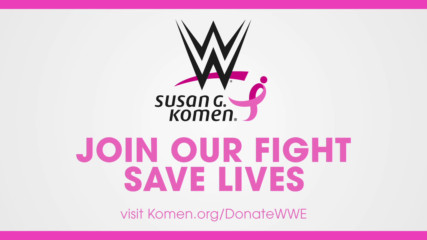 WWE continues its partnership with Susan G. Komen in the fight against breast cancer: Raw, Oct. 1, 2018