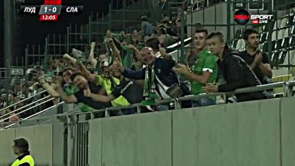 Моци откри за Лудогорец срещу Славия