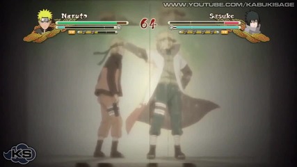Naruto Shippuden Ultimate Ninja Storm 3 Kcm Naruto Vs Ems Sasuke