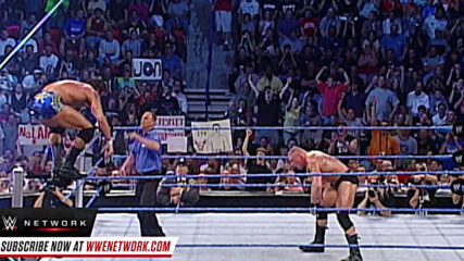 Brock Lesnar battles Randy Orton for the first time: SmackDown, Sept. 5, 2002