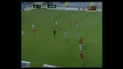 Рудар - Литекс 0:4 Шампионска Лига квалификация 20.07.10. 