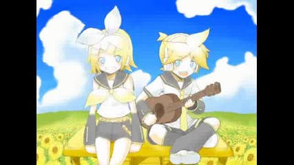 Kagamine Rin and Len - Arigatou 