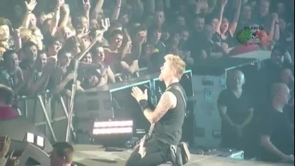 Metallica - James vs Microphone - Belfast - 2009