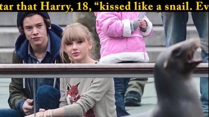 Taylor Swift Told Pals Harry Styles Kisses Like A Snail