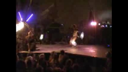Fire Dancer - Burning Man Festival