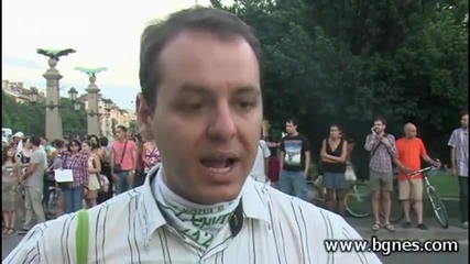 Над 10 Задържани При Протеста Срещу Промените В Закона За Горите Бгнес 14.06.2012 г.