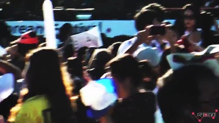 [111009] Kbs Ny Concert_ Tvxq - Keep Your Head Down (soundcheck)