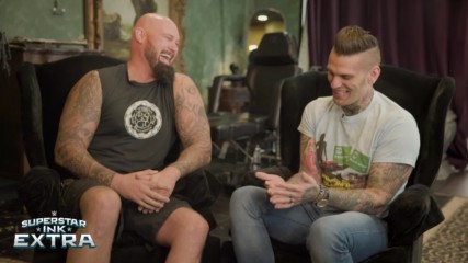 Luke Gallows tells the hilarious story behind his misspelled tattoo: Superstar Ink Extra