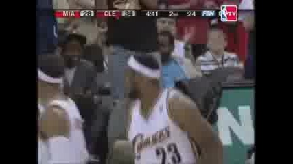 Highlights Heat Vs Cavaliers 13.04.2008.