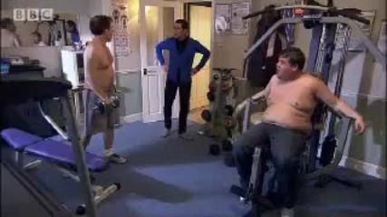 Boys workout - Gavin & Stacey - Bbc comedy 
