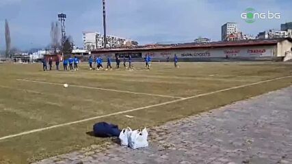Левски с последна тренировка преди гостуването си на Пирин