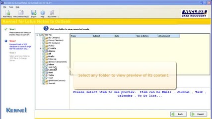 Notes to Outlook Conversion Software
