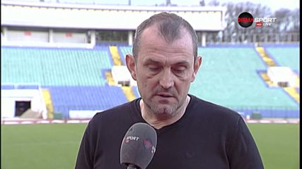 Загорчич: 90 минути атакувахме, но те не искаха да се играе футбол