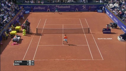 Rafael Nadal vs Nicolas Almagro - Barcelona 2015