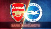 Arsenal vs. Brighton and Hove Albion - Condensed Game