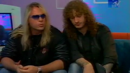 Helloween - Mtv Russia Kapriz Broadcast Interview, pt.1 (2001) 