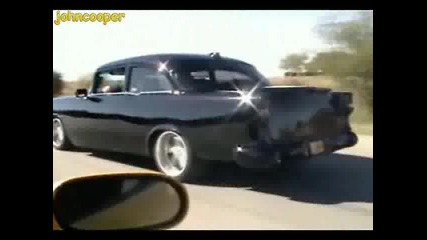 Изключително Красив и Мощен е Този Chevy Bel Air от 1955 