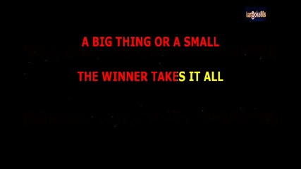 Abba - The Winner Takes It All (karaoke)