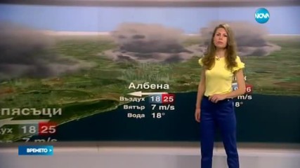 Прогноза за времето (02.06.2017 - обедна емисия)