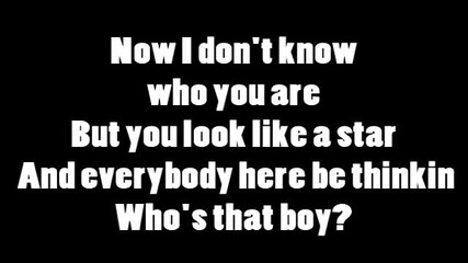 Demi Lovato feat. Dev - Who's That Boy ?