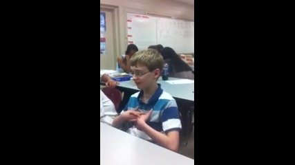 White boy drops sick beat