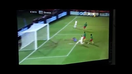 Denmark - Cameroon (hd) 2:1 all goals 