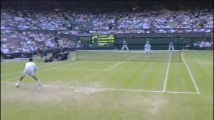 Wimbledon 2011 - Джокович побесня ( смях )