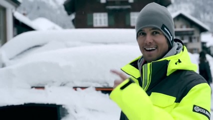 Кой каза, че Lamborghini не става за снега?
