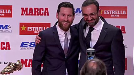 Spain: Messi wins record fifth Golden Boot award