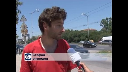 Тежка катастрофа блокира движението на Цариградско шосе