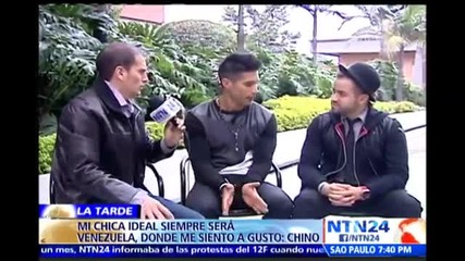 Chino y Nacho hablan sobre su reciente sencillo y la situacion en Venezuela