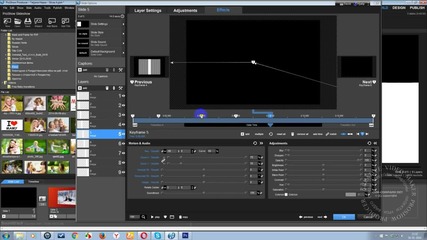 Урок - Создаем стиль - slices (полоски) в Proshow producer