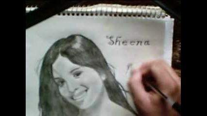 Speed Drawing Of Sheena Mewani