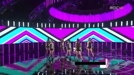 Aoa - Elvis @ Music Core (25.08.2012)