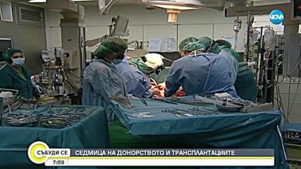 Започва Европейската седмица на донорството и трансплантациите