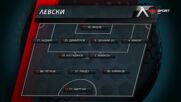 Състава на Левски срещу Апоел Беер Шева