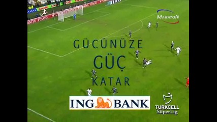 Besiktas Jk 2 - 3 Bursa Sk 18.12.09 
