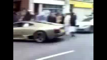 Lamborghini Murcielago катастрофира!