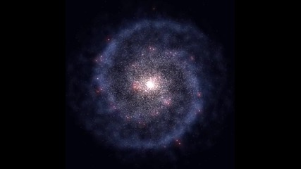 Симулация на спирална галактика