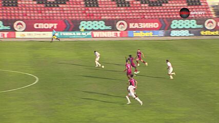 Goal by CSKA 1948 Sofia