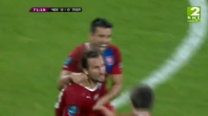Евро 2012 - Чехия 1:0 Полша - Чехия стори немислимото!