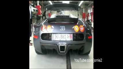 Bugatti Veyron Eb16.4 engine sound