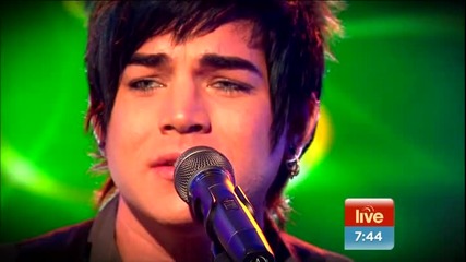 Adam Lambert Whataya Want From Me (live Sunrise Australia)