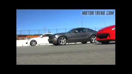 Drag Race - Genesis Coupe 370z Mustang Gt 
