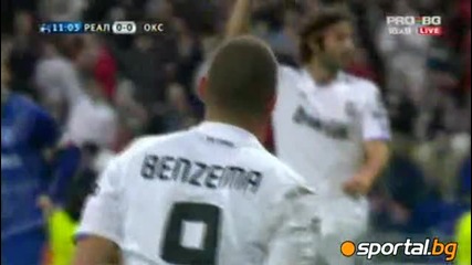8.12.2010 Реал Мадрид - Оксер 4 : 0 Мач от групите на Шампионска Лига 