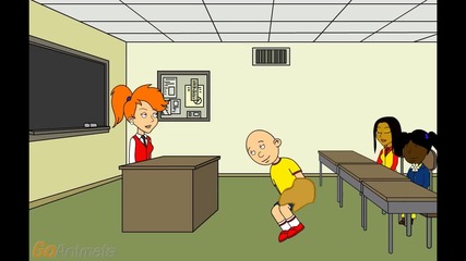 Caillou poops in the classroom-grounded